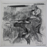 16. ohne Titel - Bleistift/Kreide, 1998, 22,5 x 29 