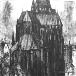 3. Rostock - Marienkirche, 1989, 32 x 50 